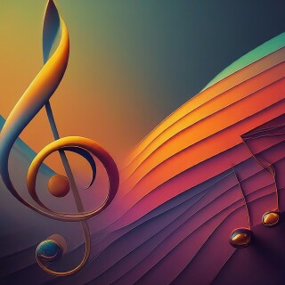image fx create music note colour gradient and colour (18)