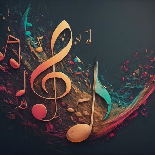 image fx create music note colour gradient and colour (39)