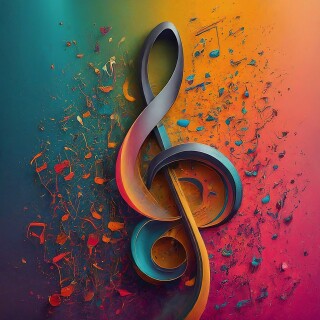 image fx create music note colour gradient and colour (41)