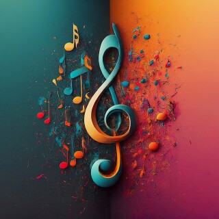image fx create music note colour gradient and colour (48)